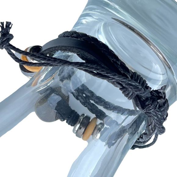 New Genuine Leather Taurus Constellation Birthday Zodiac Sign Bracelet - Picture 4 of 6